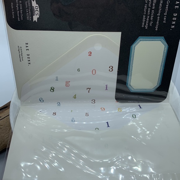 Rae Dunn CONGRATS Wedding Card - Picture 5 of 5